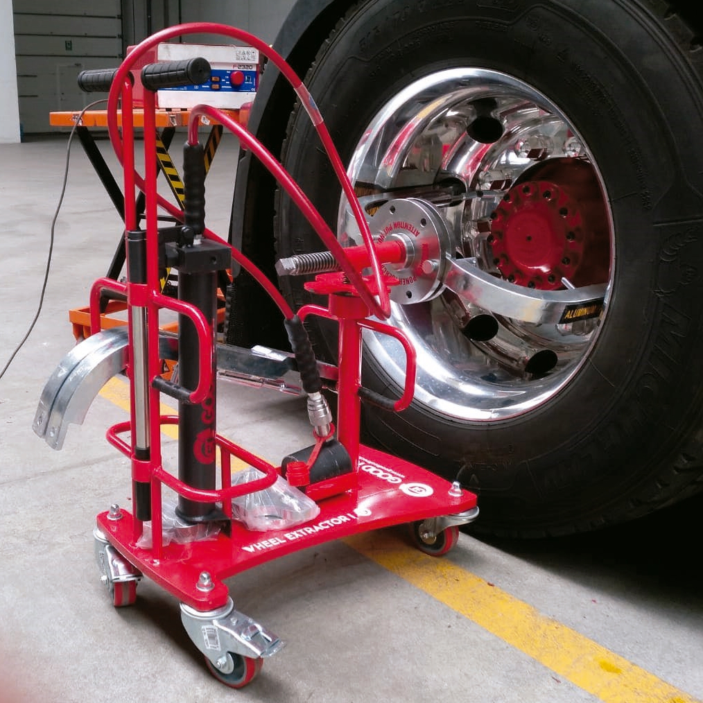 GATO EXTRACTOR DE RUEDAS CAMIONES/ MAQUINARIA WE3 | Cybercar