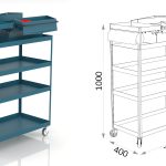 MESA AUXILIAR TRABAJO SERIES 139/140/146