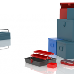 CAJA HERRAMIENTA PORTÁTIL METÁLICA SERIE 101/102/108