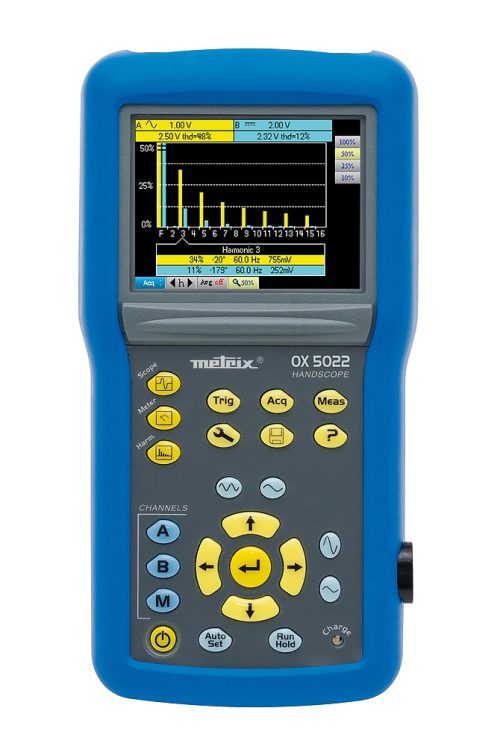 OSCILOSCOPIO TALLER OX5022-CK HANDSCOPE CHAUVIN ARNOUX