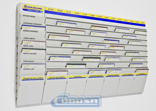 PLANIFICADOR TAREAS TALLER COMPLETO 6 OPERARIOS PHC6
