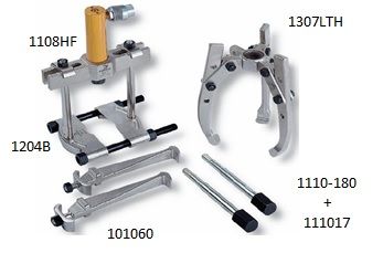 CONJUNTO EXTRACCIÓN HIDRAULICA DE  RODAMIENTOS C1008