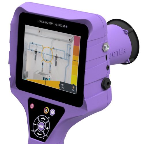 DETECTOR FUGAS AIRE COMPRIMIDO LEAKSHOOTER LKS V2