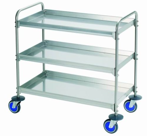 CARRO HERRAMIENTA  AUXILIAR CON RUEDAS  INOX TALLERES MOD 150/