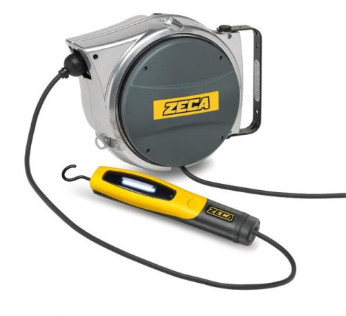 ENROLLADOR CABLE CON PORTÁTIL LED ZECA  AL330