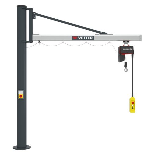 GRÚA CON POLIPASTO VETTER 125KG/250/500