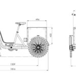 TRICICLO ELÉCTRICO CARGA INDUSTRIAL  WORKER