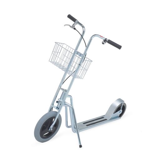 PATINETE INDUSTRIAL CON CESTA CYBERCAR