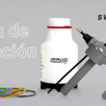 BOTELLA PULVERIZACIÓN RESISTENTE A PRODUCTOS QUÍMICOS Y DISOLVENTES REGULABLE COLAD