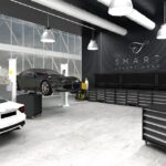 DISEÑO INTERIORISMO  DE TALLERES Y ESPACIOS DE TRABAJO AUTOMOCIÓN