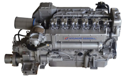 MOTOR HYUNDAI SEASELL MARINO  MECÁNICO SERIES Q/M /GENERACIÓN