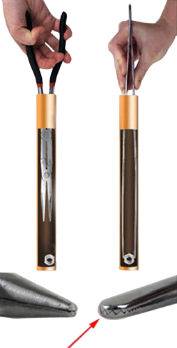 PINZA EXTRA LARGA COCODRILO 100766