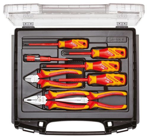 KIT HERRAMIENTAS BÁSICO ALTA TENSIÓN  VDE 8 piezas 1101-003
