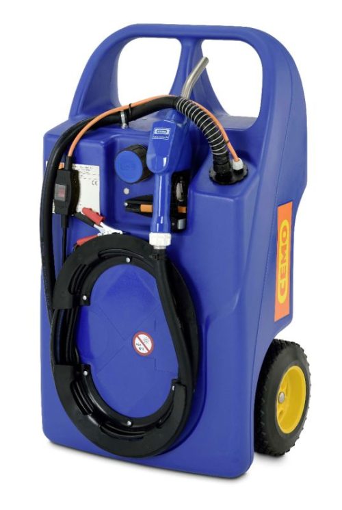 CARRO MÓVIL TRANSPORTE ADBLUE 60L/100L BATERÍA 12V