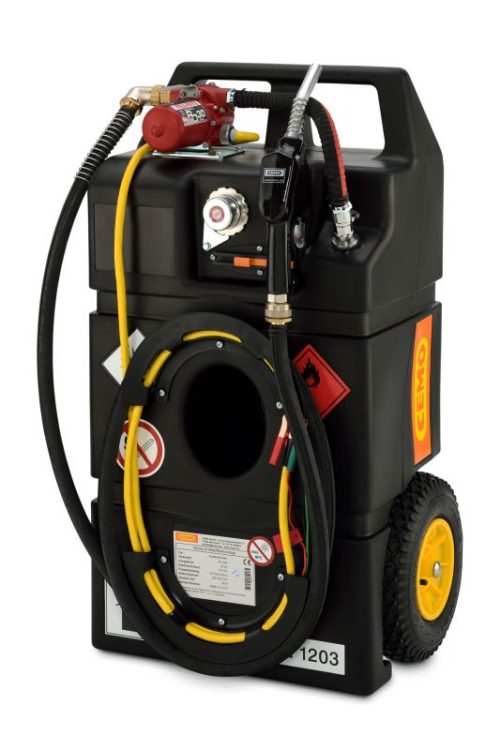 CARRO TRANSPORTE GASOLINA 95L CON ELECTROBOMBA ATEX