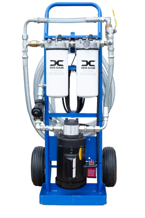 CARRO DE FILTRACIÓN MÓVIL LIMPIEZA DE ACEITE, HIDRÁULICO Y  GASOIL