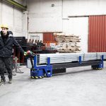 TRANSPORTADOR ELÉCTRICO PARA BARRAS Y TUBOS M8