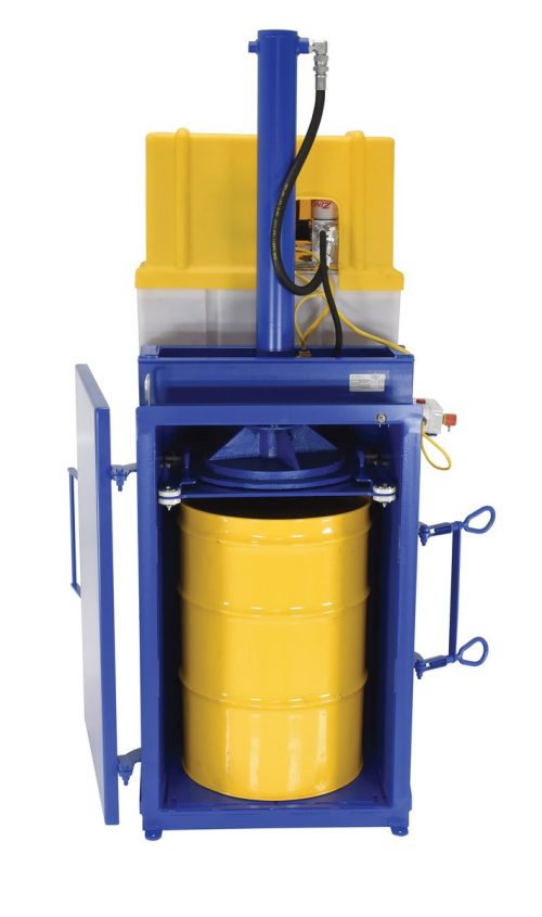 PRENSA COMPACTADORA BIDONES DE 208L ACANALADOS HDC208VESTIL