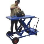 CARRO MOVIL ELEVADOR NEUMÁTICO DESDE 400KG/1500KG PNVESTIL