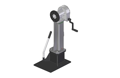 SOPORTE COLUMNA UNIVERSAL  REPARACION MOTORES Y CAJAS CAMBIO WW-RS-600V