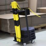 CONJUNTOS VARIADOS DE POSTES DE SEÑALIZACIÓN SEGURIDAD INDUSTRIAL