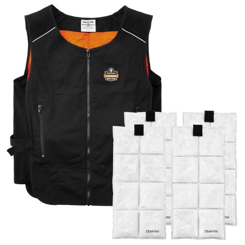 CHALECO ENFRIAMIENTO ESTRÉS TÉRMICO CON BOLSAS DE HIELO 6260