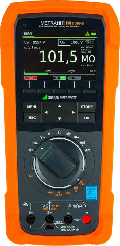 MILIOHMIMETRO METRAHIT IM E-DRIVE BT
