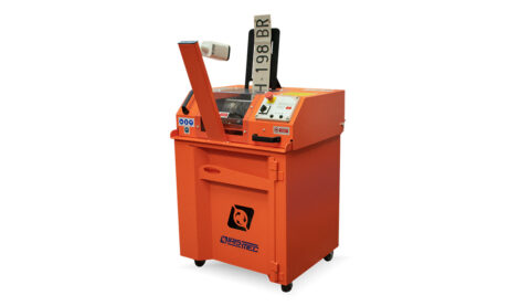 MAQUINA DESTRUCTORA DE PLACAS DE MATRICULA TRT