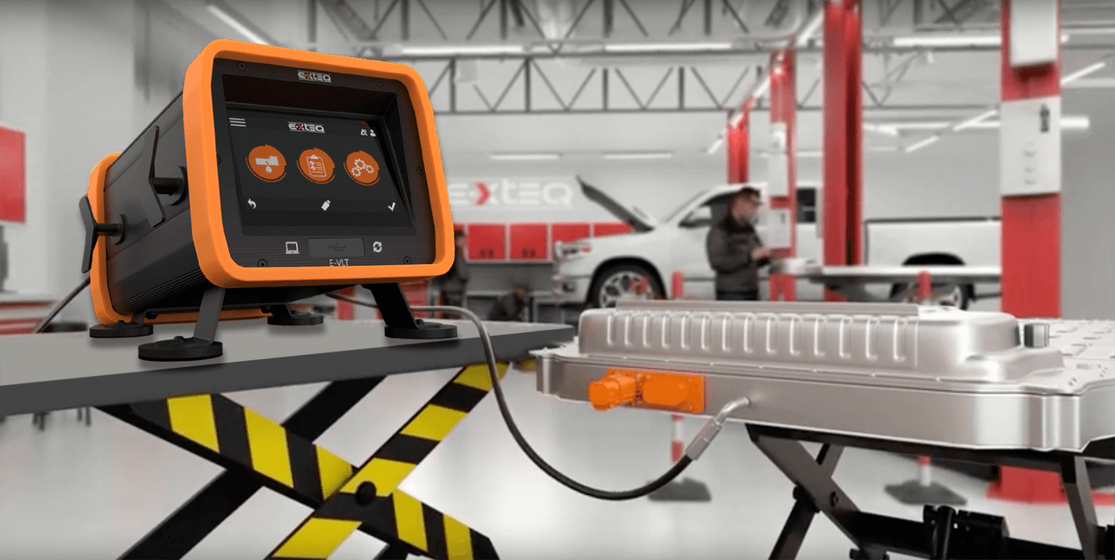 COMPROBADOR DE FUGAS CIRCUITO BATERIAS VEHÍCULO ELECTRICO E-VLT