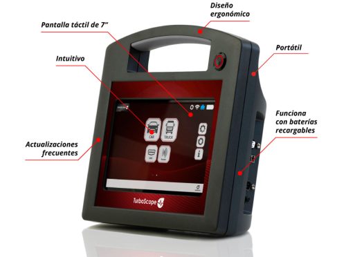 COMPROBADOR ELECTRÓNICO ACTUADORES DESCARGA TURBO Y PROGRAMACIÓN TURBOSCOPE