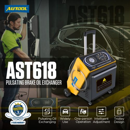 MAQUINA PURGADORA DE CIRCUITOS DE FRENO CON ABS AST618
