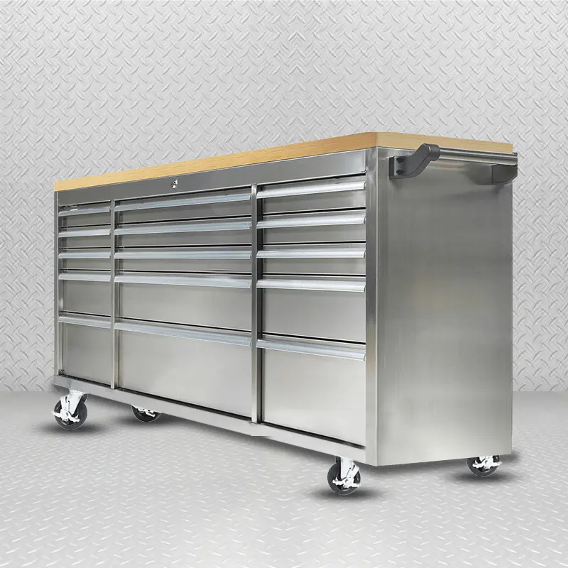 BANCO TRABAJO MÓVIL ACERO INOX GLS7015