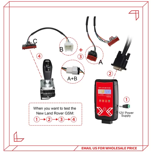 COMPROBADOR CAMBIO MARCHAS LAND ROVER PL005PRO