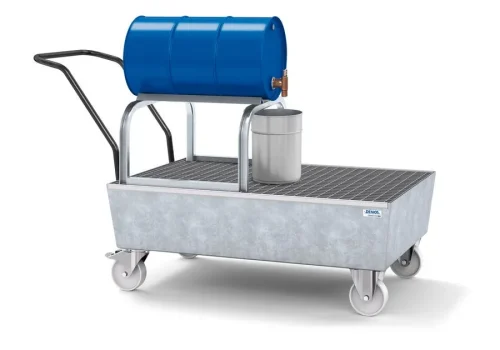 CARRO CONTENEDOR MÓVIL BIDONES 200L CLASSIC-LINE