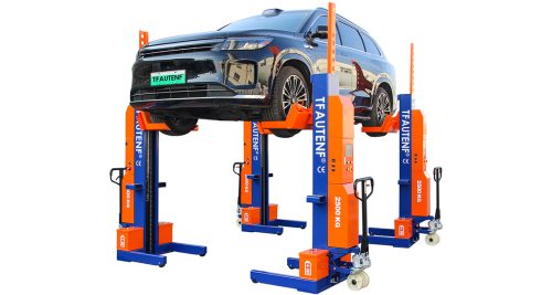 ELEVADOR 4 COLUMNAS A BATERIAS MÓVIL 24V inalámbrico TF-F100EW