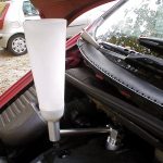 Adaptador de ángulo de llenado de aceite para embudo de llenado y adaptadores