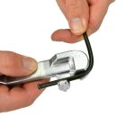 Herramienta para abocardar frenos de vehículos sin dispositivo de desbarbado, cortador de tubos y dispositivo de doblado