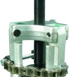 Extractor de anillos interiores para vehículos con carcasa de cojinete de rueda atornillada