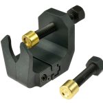 Extractor universal de brazos de limpiaparabrisas con 2 husillos de ajuste continuo mediante resorte y ancho de mordaza variabl