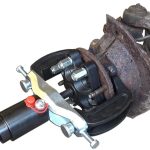 Herramienta de desmontaje para bujes atornillados de 3 y 4 pernos, así como SUV/US con 6 y 8 pernos y extractor de eje de trans