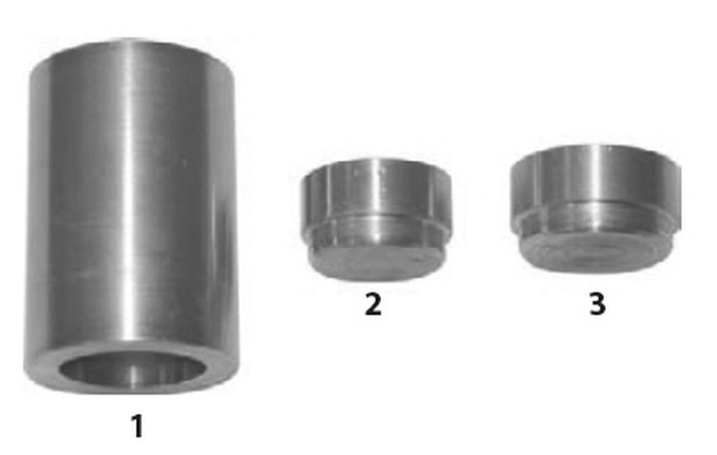 Juego complementario para perno de anclaje de freno 3 piezas