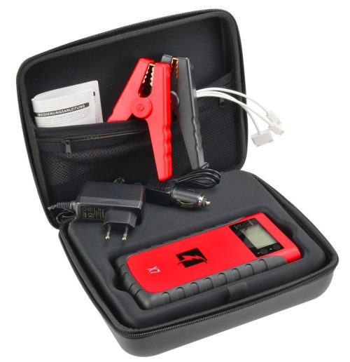 Amplificador inteligente X7 de 12 V CC, 500 amperios y 15 000 mAh